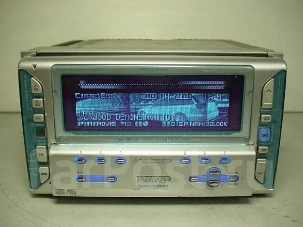 Kenwood DPX-730M, CD, MD,3D графика, Radio, только с Японии, б/у