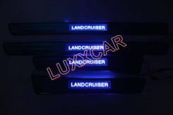 Накладка на порог. Toyota Land Cruiser