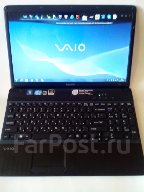 Sony VAIO VPC-EH2M1R. 2,4����, ��� 4 ��, ���� 500���, WiFi: 1, Bluetooth: 1, ����������� �� 3��. ����