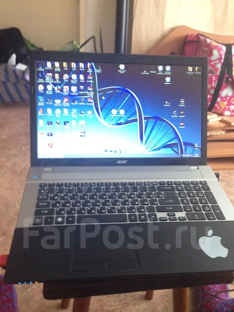 Acer Aspire V3-771G. 2,3����, ��� 8 ��, ���� 750���, WiFi: 1, Bluetooth: 1 ����