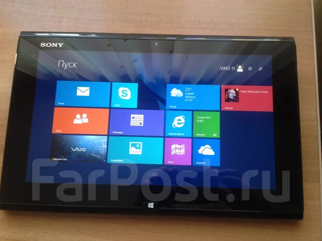 Sony VAIO Duo 11. ��� 4 ��, ���� 128���, WiFi: 1, Bluetooth: 1, ����������� �� 17��. ����