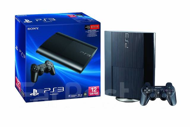 Sony playstation 3 super slim фото