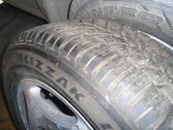 Шина Bridgestone Blizzak LM-18 225х60х16 б/у с диском. 7.0x16 5x114.30 ET45 ЦО 60,1 мм.