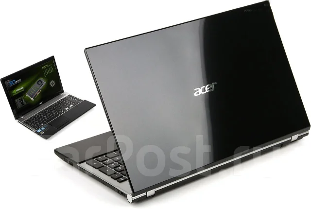 Acer Aspire V. 3,7����, ��� 8 ��, ���� 750���, WiFi: 1, Bluetooth: 1, ����������� �� 5��. ����