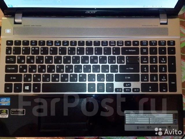 Acer Aspire V. 3,7����, ��� 8 ��, ���� 750���, WiFi: 1, Bluetooth: 1, ����������� �� 5��. ����