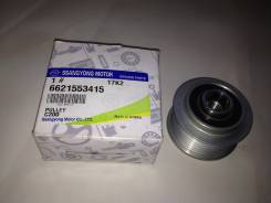 Шкив генератора. SsangYong Actyon SsangYong Rodius SsangYong Korando Двигатели: D20DT, D20DTF, D27DT