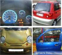 Метиз. Daewoo Matiz