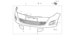 Бампер. Chery A13 Chery Bonus Chery Very