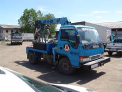 Isuzu Elf. Эвакуатор, 4 334 куб. см., 3 000 кг.