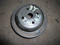 Шкив помпы. Toyota: Town Ace, Cresta, 4Runner, Hiace, Hilux, Model-F, Dyna, Lite Ace, Van, Toyoace, Masterace, Crown Comfort, Crown, Mark II, Chaser Д...