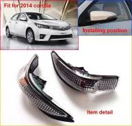 Повторитель поворота в зеркало. Toyota: Vitz, Corolla, Porte, Allion, Isis, Spade, Auris, Corolla Fielder, Corolla Axio, Premio, Camry, Aqua Двигатели...
