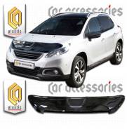 Дефлектор капота. Peugeot 2008, 2013