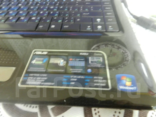 Asus K40IJ. 1,9����, ��� 3072 ��, ���� 250���, WiFi: 1, Bluetooth: 1, ����������� �� 1��. ����