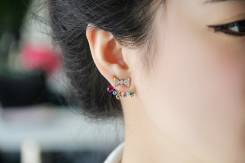 Серьги.
