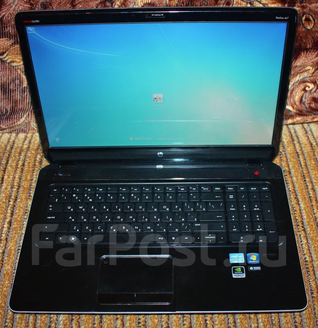 HP Pavilion dv7. 24����, ��� 4 ��, ���� 500���, WiFi: 1, Bluetooth: 1 ����