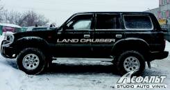 Наклейка. Toyota Land Cruiser Toyota Land Cruiser Prado