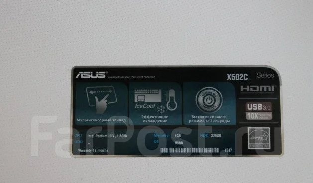 Asus X502C ����