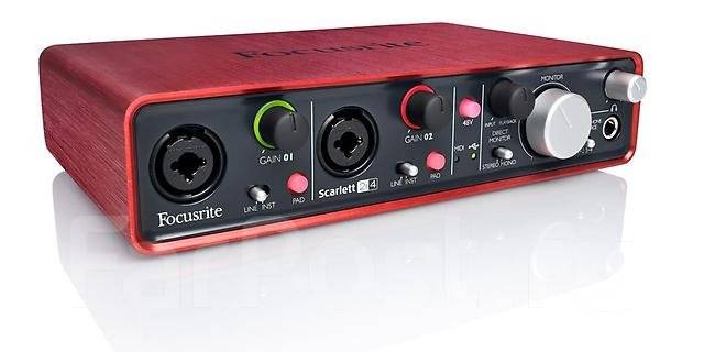 Звуковая карта focusrite scarlett 2i2 2nd gen