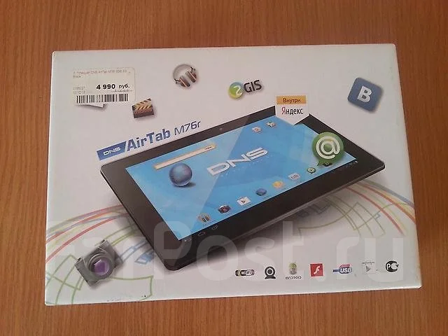 DNS AirTab M76. ��� ����� �� ������������ ����