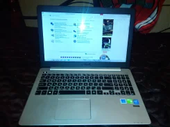Asus K551LN. 15.6", 2,4����, ��� 6144 ��, ���� 750 ��, WiFi, Bluetooth, ����������� �� 8 �.