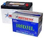 Indigostar. 90 А.ч., Обратная (левое), производство Корея. Под заказ