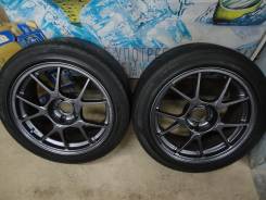 Продам Крутейший лёгкий Спорт WEDS TC005+Лето235/45R17. 8.0x17 5x114.30 ET32