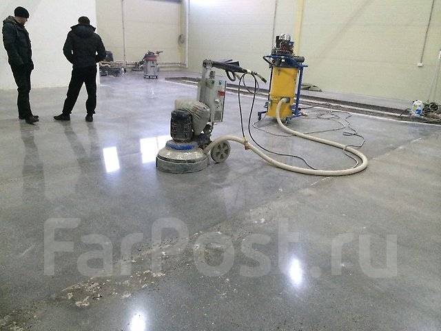 Стяжка пола механизированная фиброцементная в Уссурийске