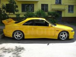 Порог пластиковый. Nissan Skyline, 33