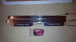 Накладка на порог. Subaru Forester