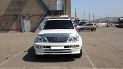 Накладка на фару. Toyota Land Cruiser, FZJ100, HDJ100, HDJ100L, J100, UZJ100, UZJ100L, UZJ100W Toyota Land Cruiser Cygnus, UZJ100W Lexus LX470, UZJ100