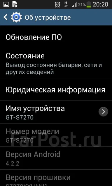 Samsung Galaxy Ace 3 GT-S7270 ����