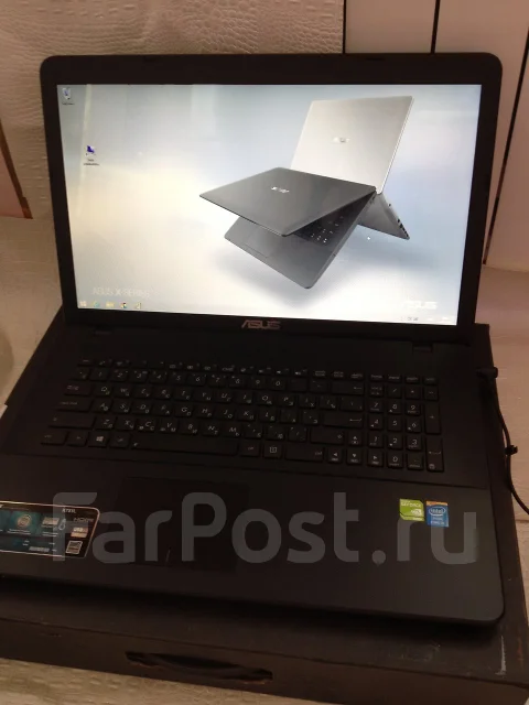 Asus X751LD. 1,6����, ��� 6 ��, ���� 750���, WiFi: 1, Bluetooth: 1, ����������� �� 4��. ����