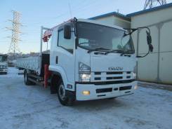 Isuzu Forward. Манипулятор без пробега по РФ. Стрела UNIC 500 Новая!, 5 193 куб. см., 8 000 кг.