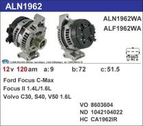 Генератор. Volvo C30 Volvo V50 Volvo S40