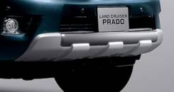 Накладка на бампер. Toyota Land Cruiser Prado