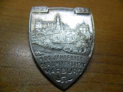 Знак«400 лет университету Марбурга»1927, Германия, Веймарская республика
