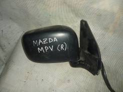 Зеркало заднего вида боковое. Mazda MPV, LVLR Двигатель WLT