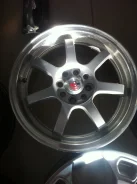 Red Wheel. 6.5x15", 4x100.00