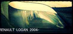 Накладка на фару. Renault Logan, LS, LS0G/LS12 Двигатели: D4D, D4F732, K4M, K4M690, K7J, K7J710, K7M, K7M710, K9K792, K9K796