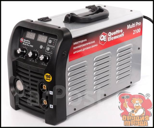 Универсальный сварочный аппарат Ergus Multi Pro 2100 (MMA, TIG, MIG ...