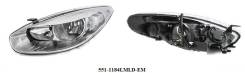 Фара. Renault Fluence Двигатели: M4R, R9M, 5AM, K9K, H4M, K4M, F4R
