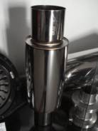 Универсальный глушитель Universal Stainless Hi-Power Muffler, HKS 34002-AK008