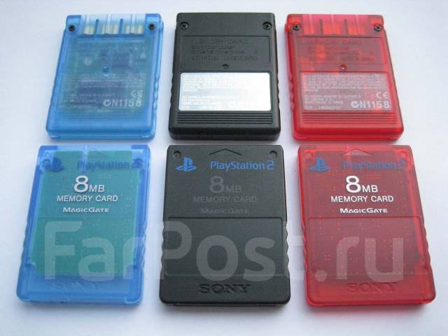 Карта памяти playstation 2