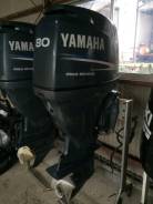 Yamaha. 80,00 л.с., 4х тактный, бензин, нога L (508 мм), Год: 2008 год