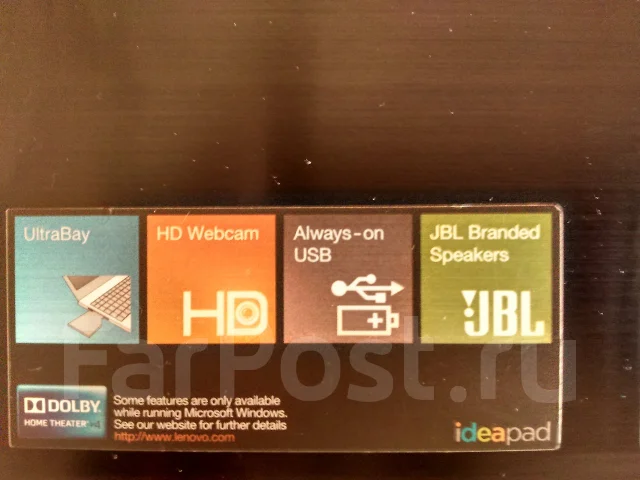 Lenovo IdeaPad Y500. 2,4����, ��� 8 ��, ���� 1 000���, WiFi: 1, Bluetooth: 1, ����������� �� 3��. ����