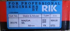 Кольца поршневые. Mazda: Bongo Brawny, Bongo Friendee, Ford Freda, MPV, Proceed, Titan, J100 Двигатель WL