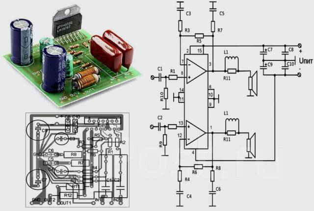 Lm4766 схема усилителя