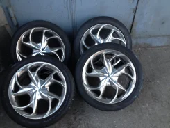 YST X-17. 7.0x17", 4x114.30, 5x114.30, ET48