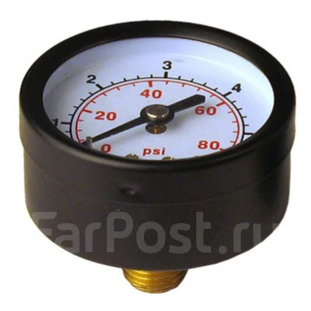Манометр аксиальный - Сантехника и водоснабжение во Владивостоке