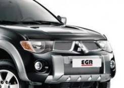 Дефлектор капота. Mitsubishi L200, KB4T, KK/KL Двигатели: 4D56, HP, 4N15